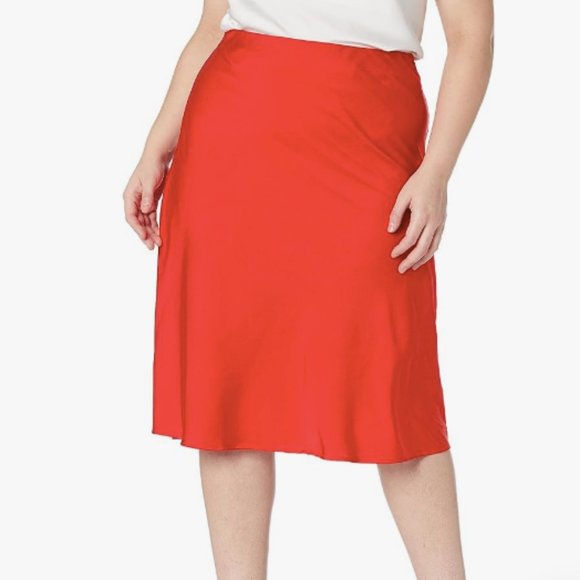 The Drop Women's Maya Silky Slip Skirt - Picture 4 of 7
